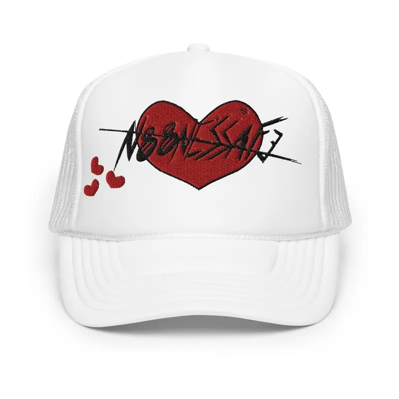 NOS RED HEARTED TRUCKER